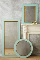 Бирюзовое зеркало в полный рост "Пуатье"